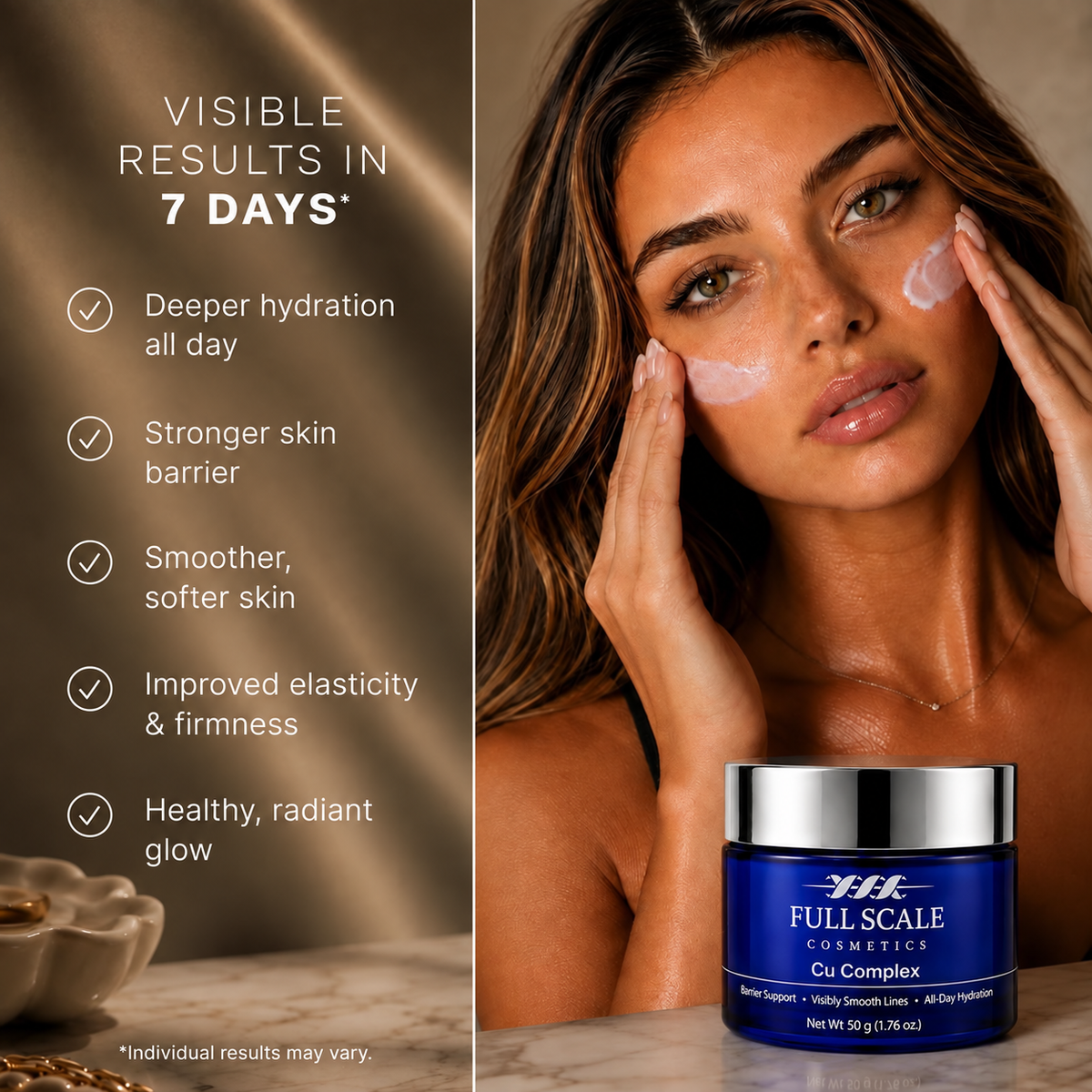 Cu Complex Copper Peptide Cream